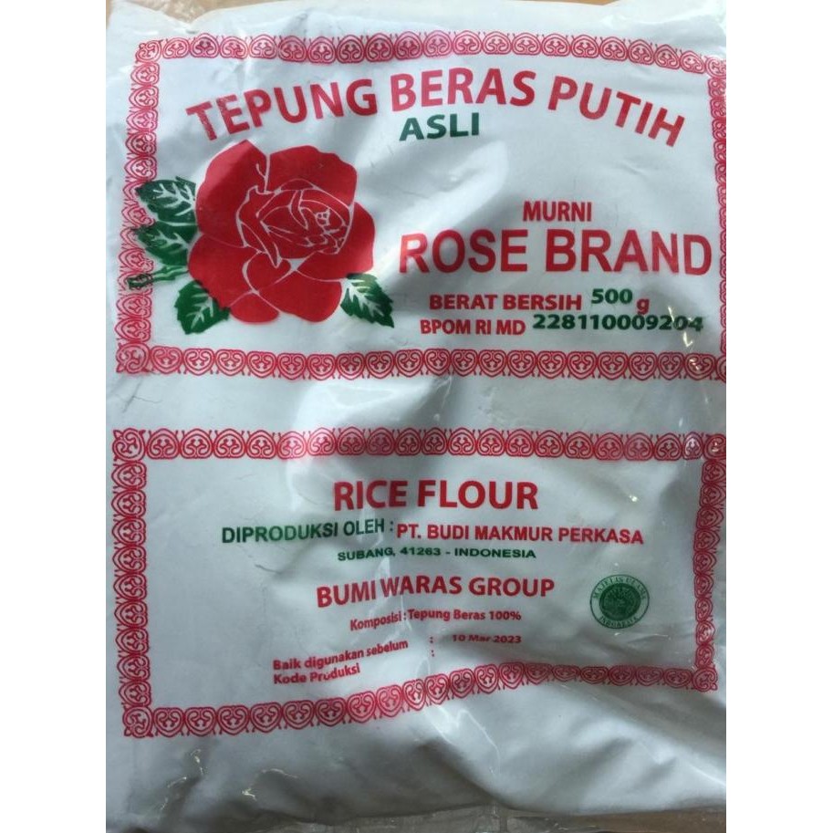 

Terlaris Tepung Beras Putih I Rice Flour Rose Brand