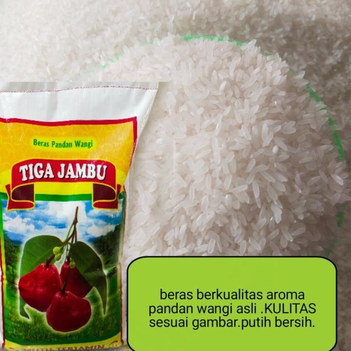 

Beras Pandan Wangi Cap Tiga Jambu 10 Kg