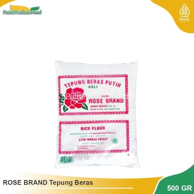 

Terlaris Tepung Beras Rose Brand 500Gr