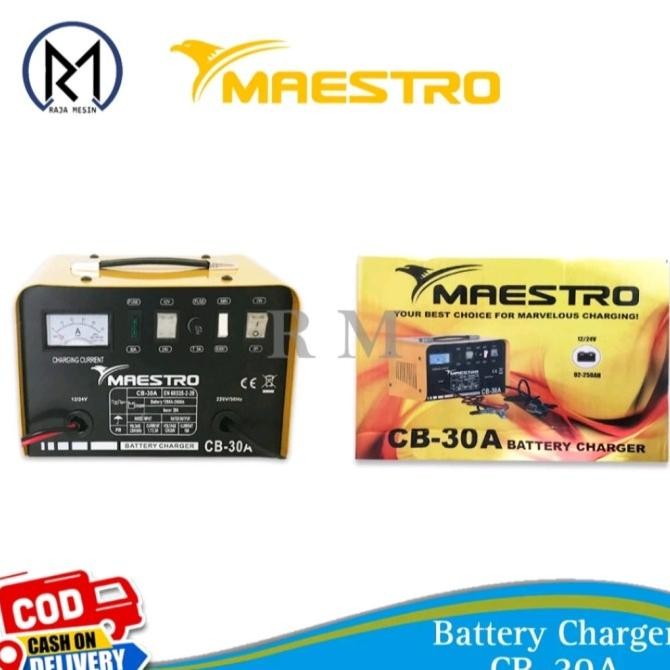 Sale Cb30A Charger Battery Maestro Cas Accu Aki Cb 30A Maestro