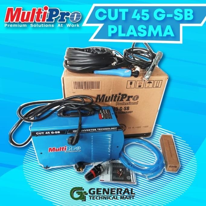 Cut 45 G-Sb Inverter Mesin Las Multipro Plasma Cutting New Stok