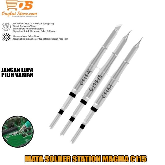 Mata Solder Station Magma C115 Solder Tip Original New Stok