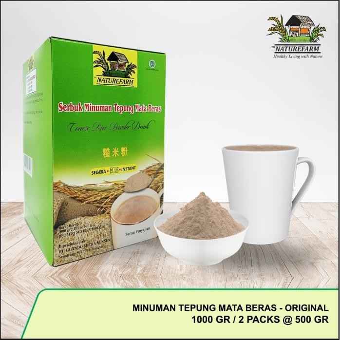 

Terlaris Minuman Tepung Mata Beras Naturefarm - 1000 Gram