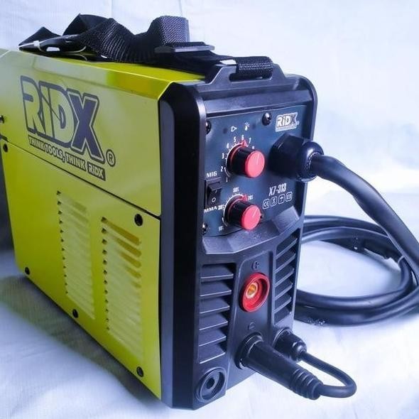 Mig 130 Ridx X7-313 Mesin Las Mig Tanpa Co2 Gasless New Stok