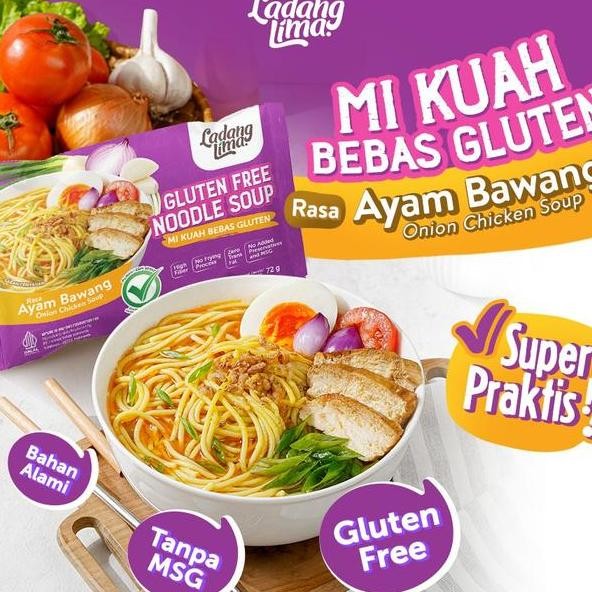 

Paet Noodle 3Pc Ladang Lima E Ayur Gluten Free Healthy Food