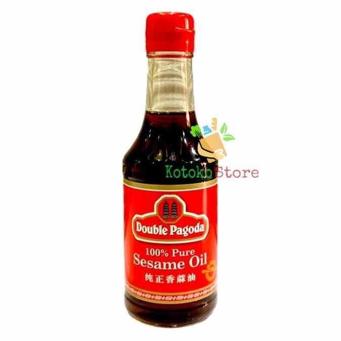 

EXP LAMA DOUBLE PAGODA PURE SESAME OIL / MINYAK WIJEN DOUBLE PAGODA 250ML