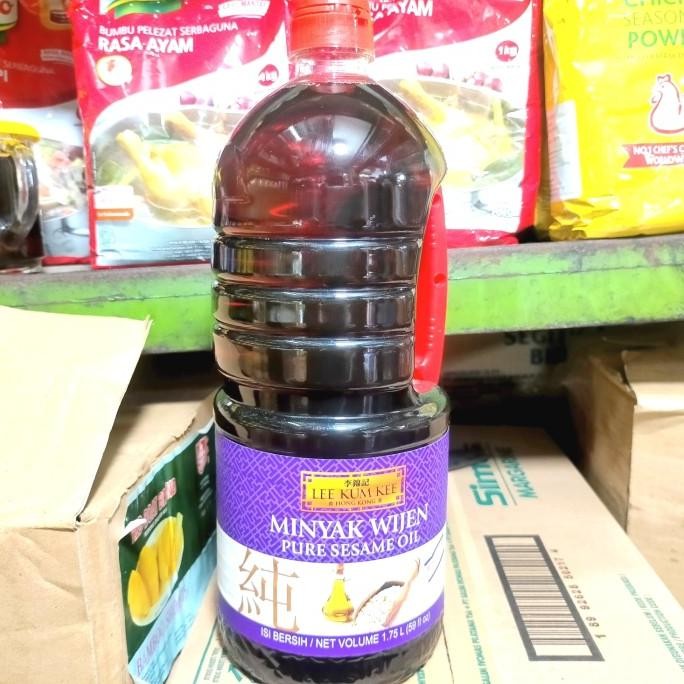 

EXP LAMA MINYAK WIJEN PURE SESAME OIL LEE KUM KEE 1.75L(59FL OZ)