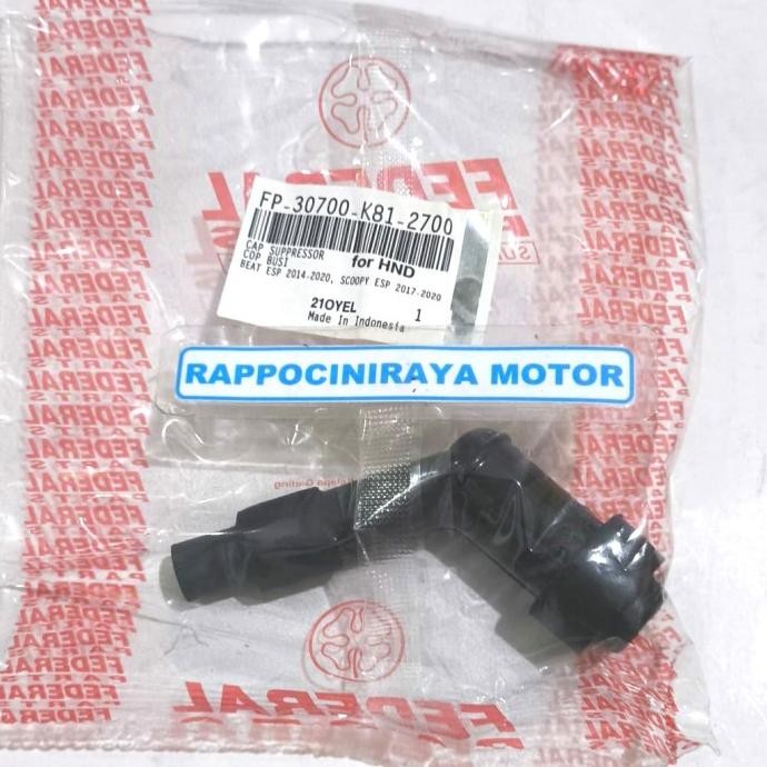 Buruan serbu] TUTUP BUSI / COP BUSI FEDERAL BEAT ECO ESP K81 / BEAT POP / SCOOPY ESP K93