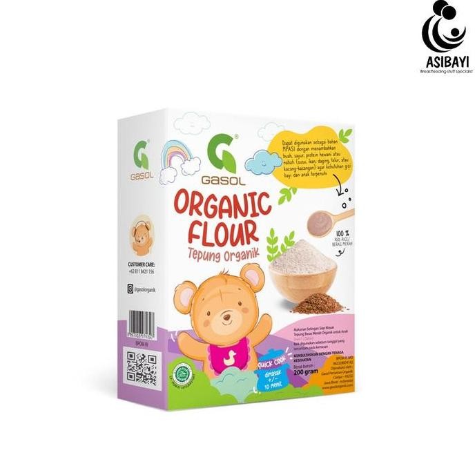 

Terlaris Gasol Tepung Beras Merah Organik Organic Red Rice Flour