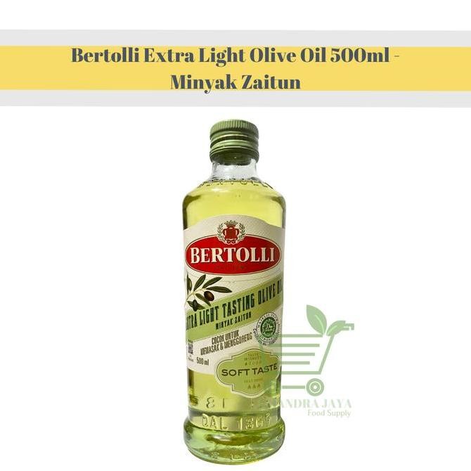 

EXP LAMA BERTOLLI EXTRA LIGHT OLIVE OIL 500ML - MINYAK ZAITUN