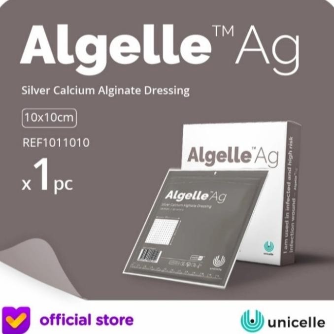 algelle ag silver calsium alginite dressing termurah