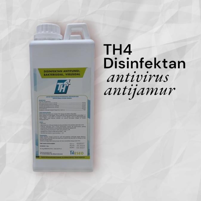 th 4 disinfektan 1 liter dr kalbe termurah