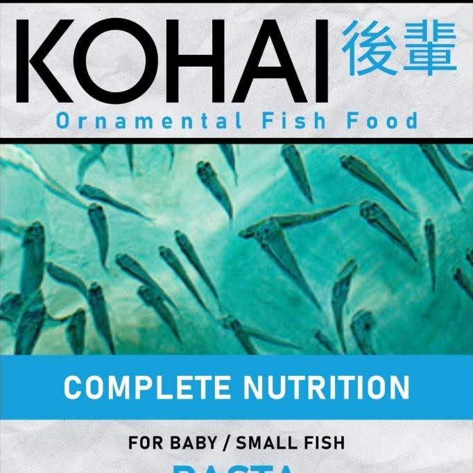 Terlaris Kohai 48% Makanan Pakan Pelet Larva Burayak Ikan Koi Koki Chana Dll