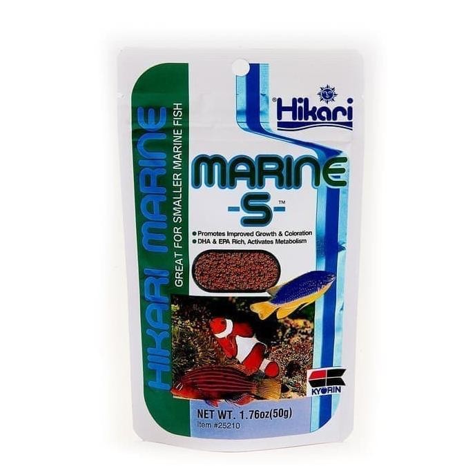 Terlaris Hikari Marine S Pelet Ikan Laut Kecil Nemo Dori Dll Hikari Marine S 50Gr Pika Pet Happy