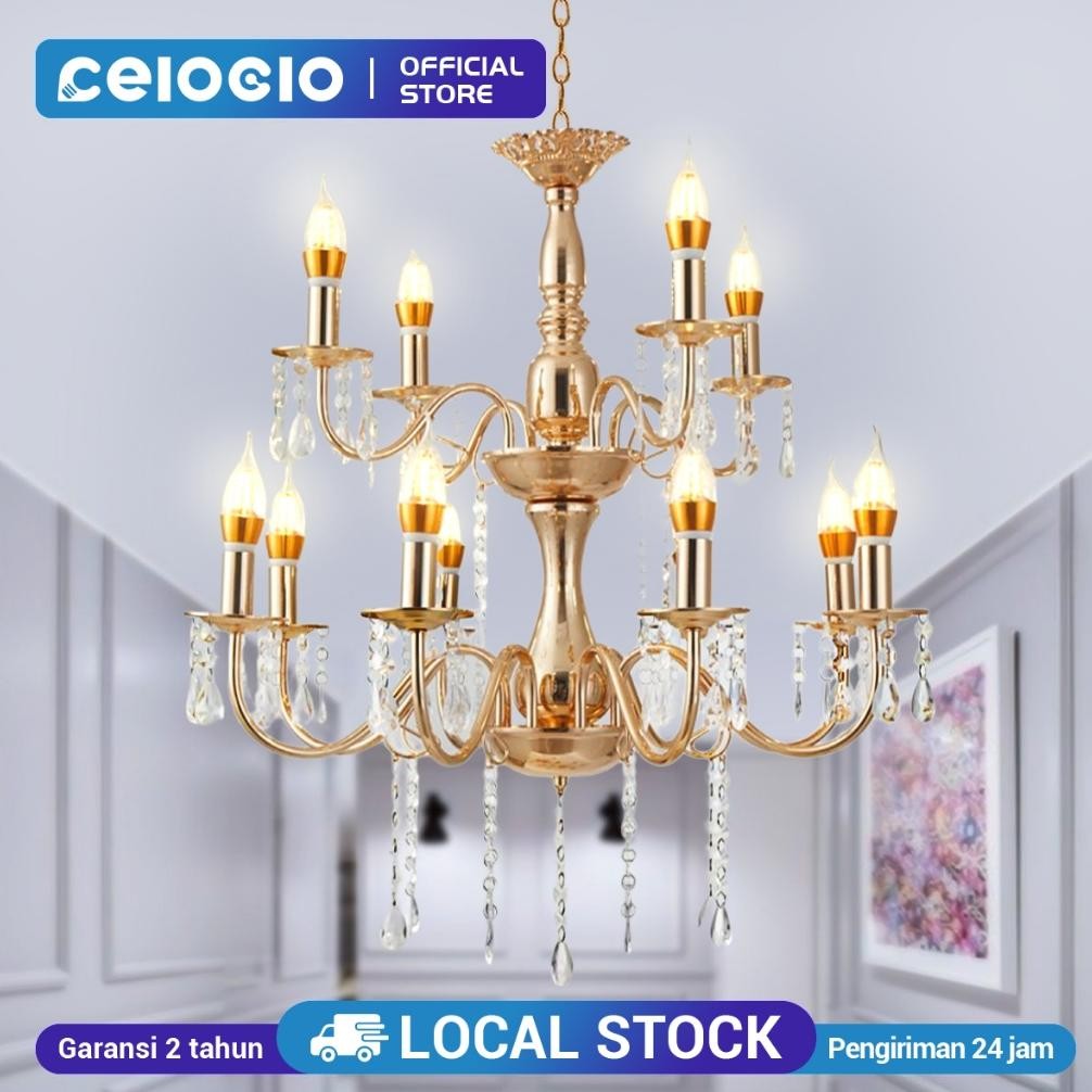 WAGI CELOGLO Lampu Gantung Besi Lampu Dekorasi Wedding Terbaru