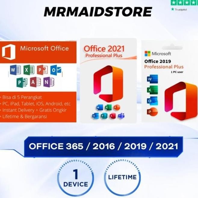 Microsoft Office 365 | Office 2016 | Office 2019 | Office 2021| Original