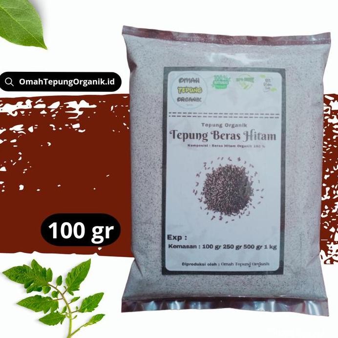 

Terlaris Tepung Beras Hitam Organik /Black Rice Organic Powder Kemasan 100 Gram