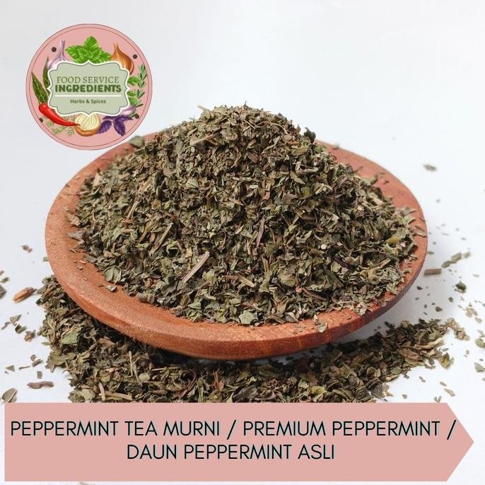 

{{{{}}] Peppermint tea murni 500gr / premium peppermint / Daun Peppermint