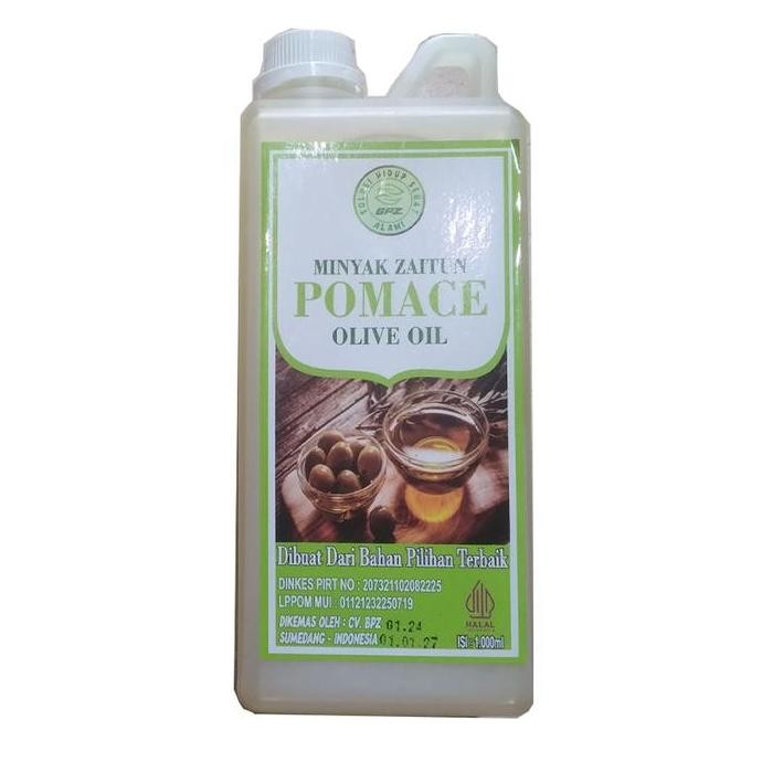 

EXP LAMA MINYAK ZAITUN POMACE BPZ OLIVE OIL 1000 ML