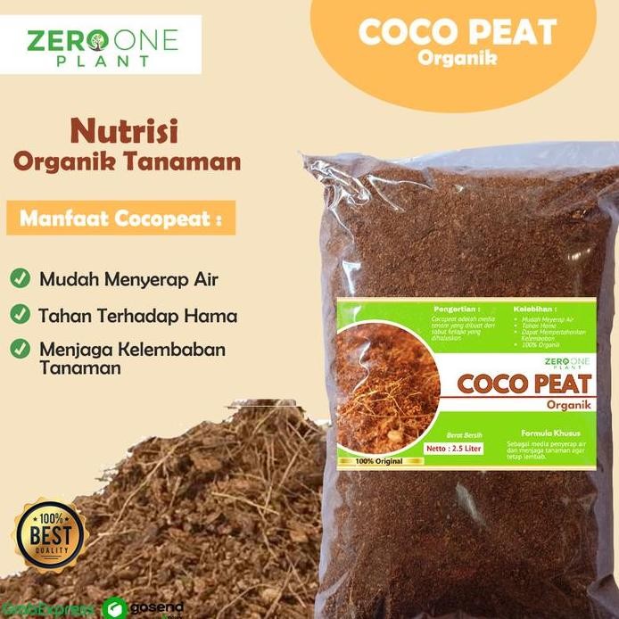 

Terlaris Media Tanam Organik Cocopeat Pupuk Serabut Kelapa Halus Buah Sayur Pot