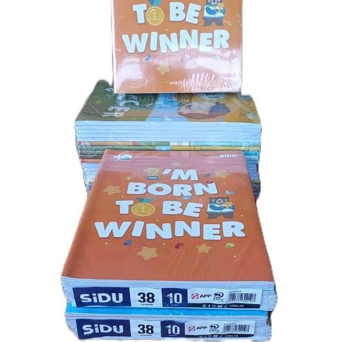 

SALE! BUKU TULIS SIDU 38 LEMBAR ( 1 PACK )