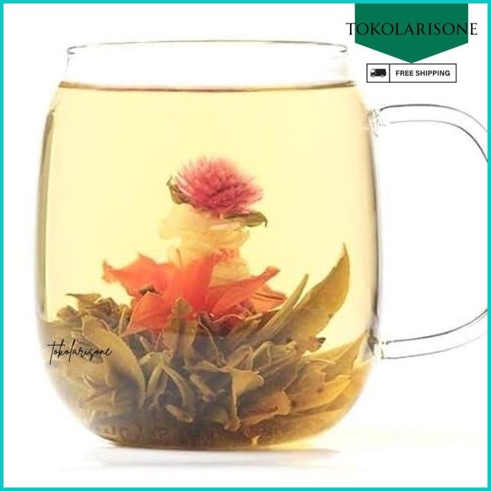 

BLOOMING FLOWER TEA IN VACUUM PACK / TEH BUNGA MEKAR KEMASAN SATUAN