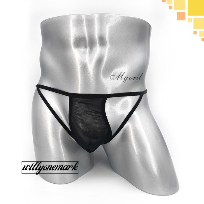 CELANA DALAM PRIA SEXY THONG TRANSPARAN OPEN WAIST G STRING CD Y059 HOT SALE