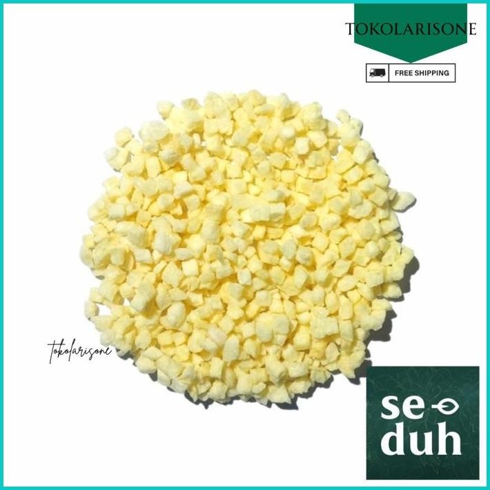 

FREEZE DRIED FRUIT APPLE DADU / SNACK ANAK BUAH APEL KERING 50 GRAM