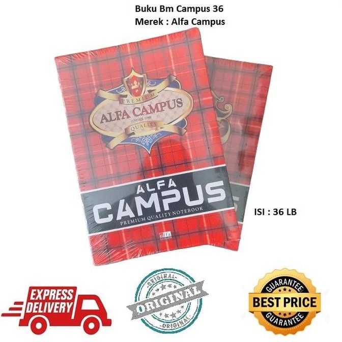 

SALE! BUKU TULIS BM CAMPUS BOXY 36