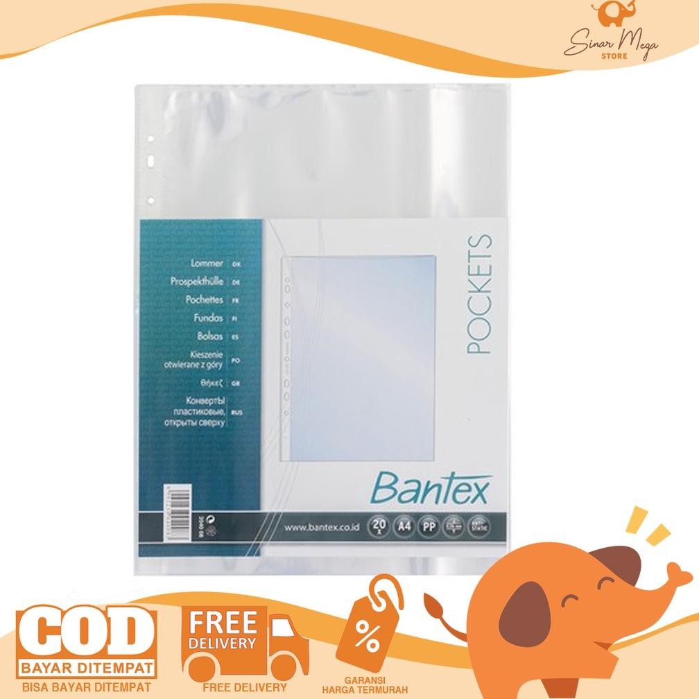 

ew-98 Mega Sale Bantex Pocket A4 2040 08 20 Sheets/ Lembar/ Kantung PP Murah Hemat Terlaris