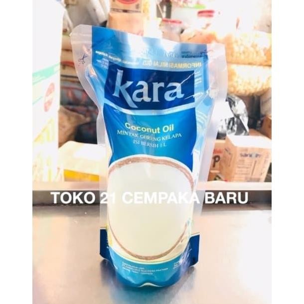 

EXP LAMA KARA MINYAK GORENG KELAPA POUCH 1 LITER | KARA COCONUT OIL 1 LITER 1L