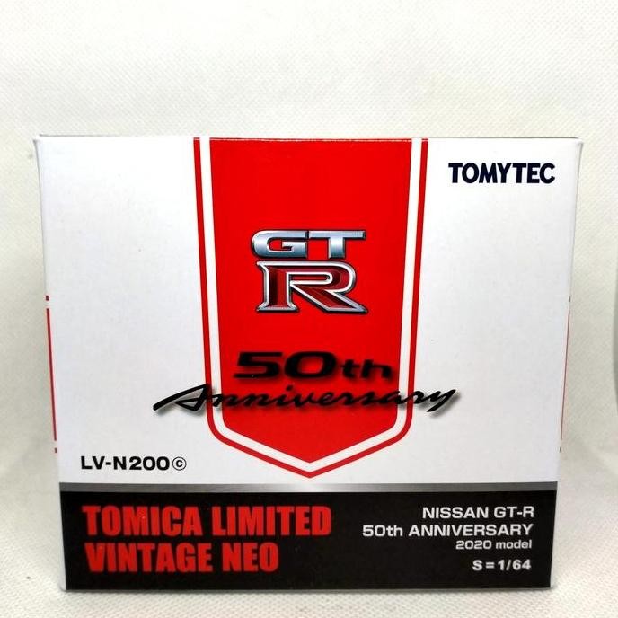 Tomica Limited Vintage Neo 200c Nissan GTR 50th Anniversary