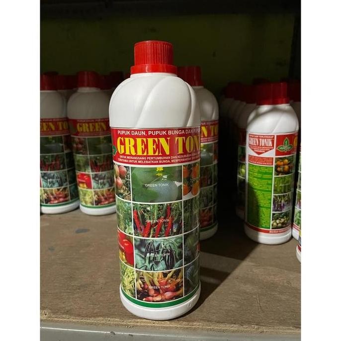 

Terlaris Greentonik 1 Liter Pupuk Cair Lengkap Pupuk Daun Bunga Dan Buah Grentonik Pupuk Cair Greentonic Untuk Semua Jenis Tanaman Anggrek Jeruk Padi Cabai Bawang Merah Kacang