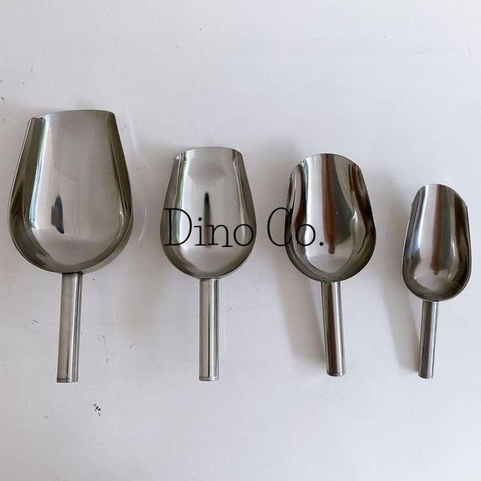 

Terlaris Skop Es Batu Beras Tepung Stainless Steel 8, 9, 10, 11 / Sendok Es Batu Tebal / Sendok Skop Serbaguna Terlaris