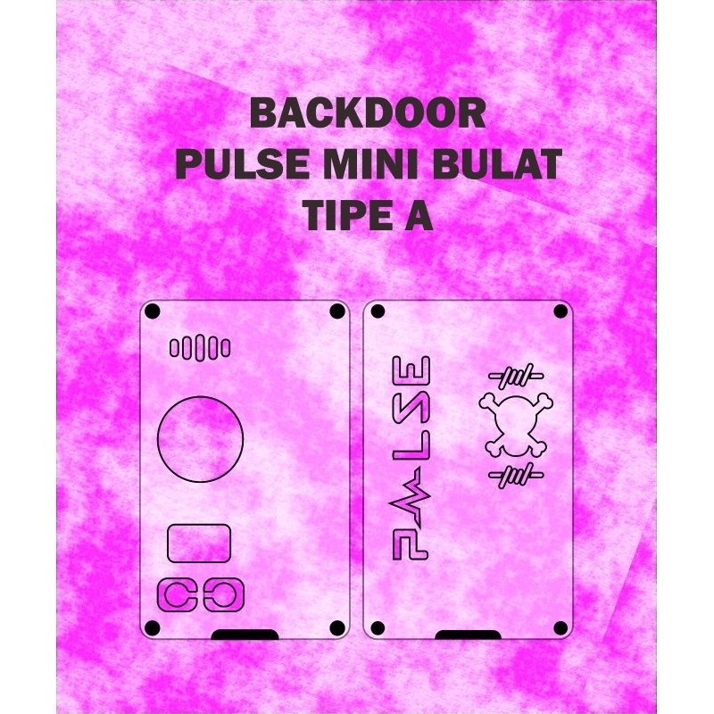 

Get2pcs Backdoor Pulse Minipro Kit Bulat Type A Garskin Casing Motif Dan Bisa Custom Bayar Ditempat