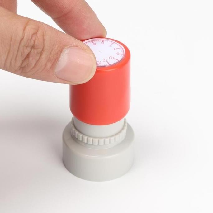 

Stempel Jam Anak - Mainan Edukasi Cap Belajar Mnegenal Waktu