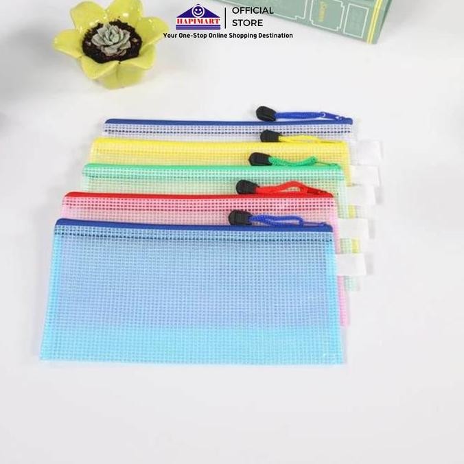 

ASB Zip Bag Pocket Folder Pouch Filling Stationery Organizer Multifungsi