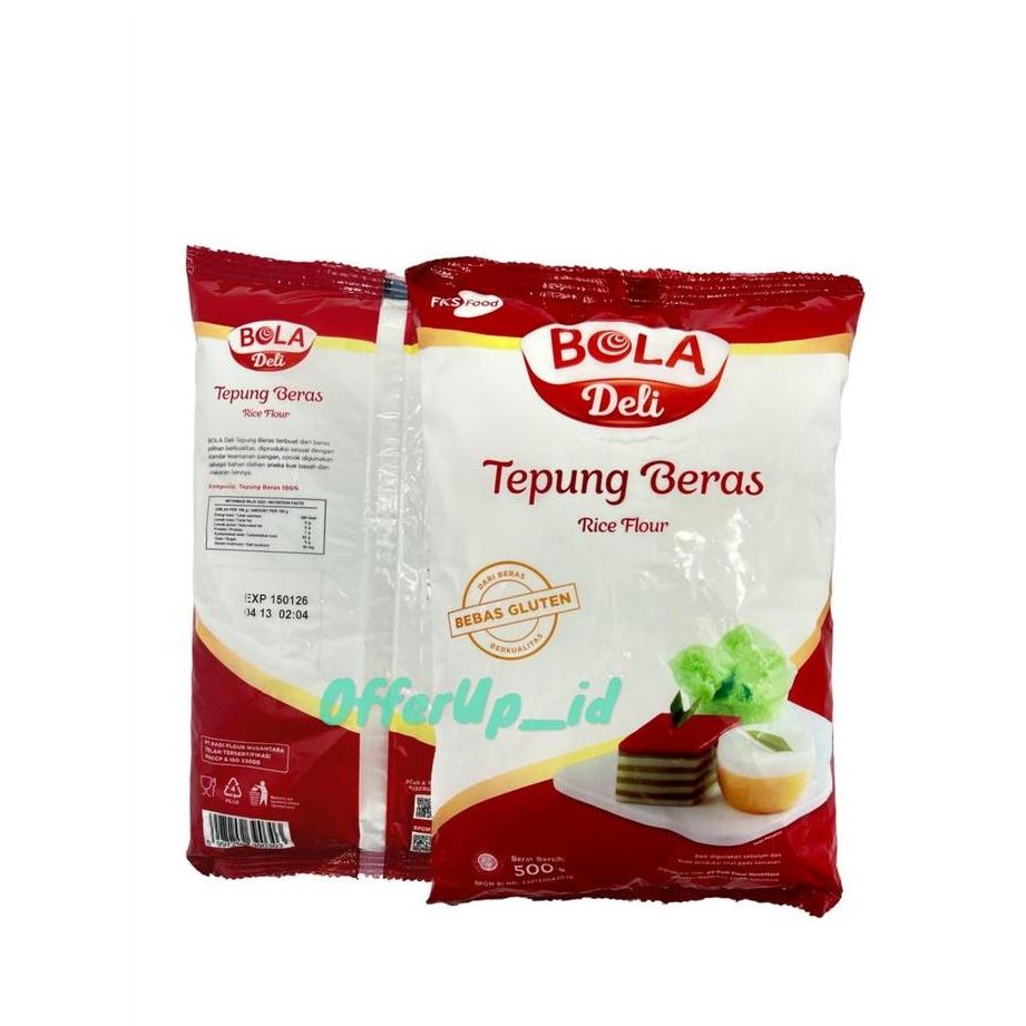 

Terlaris Tepung Beras Bola Deli 500Gr