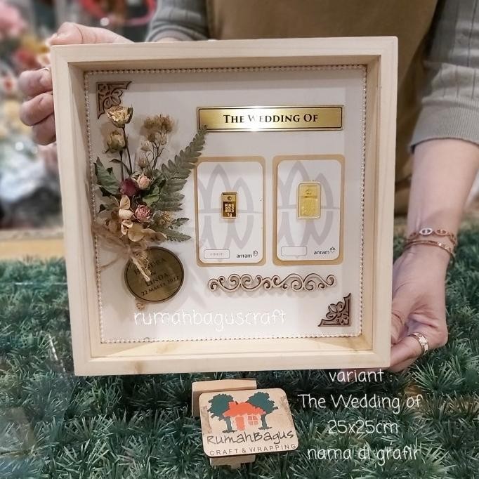 ready  frame mahar untuk antam logam mulia/farewell