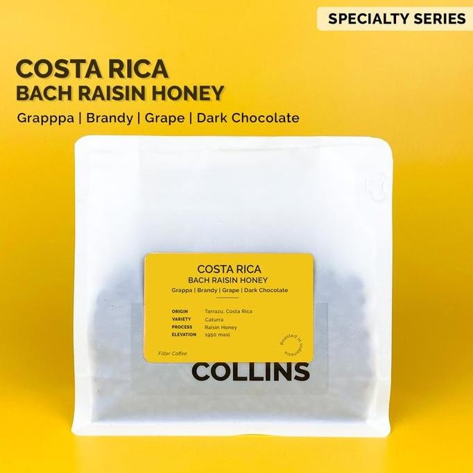 

ready stock Costa Rica Bach Raisin Honey | Collins Roasters | Specialty Coffee