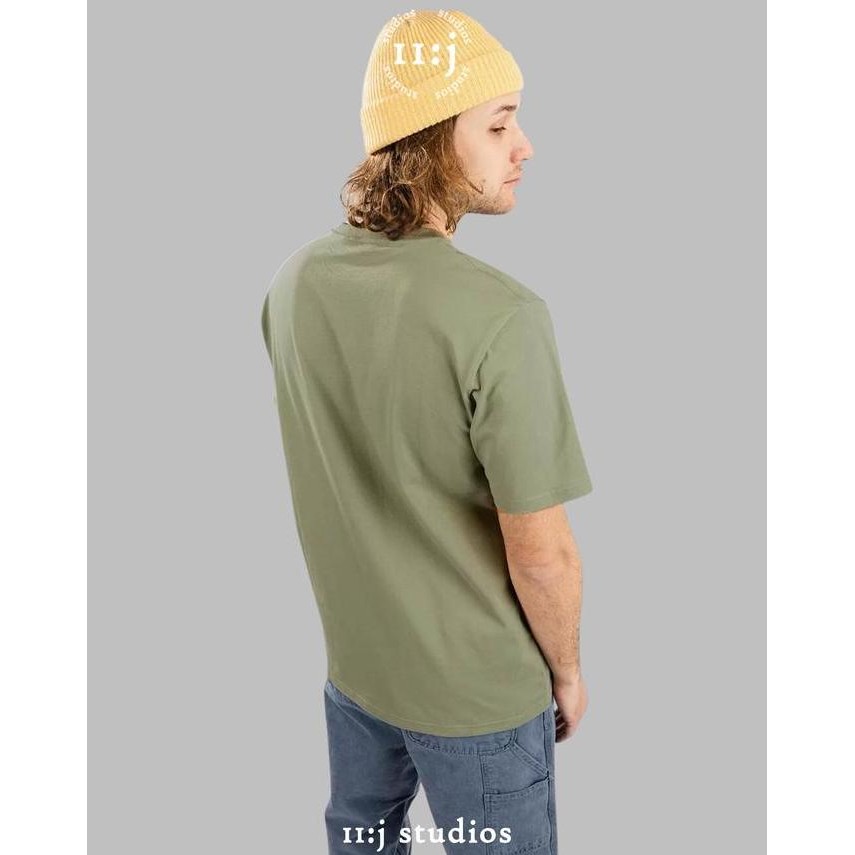 ready stock Kaos Carhartt WIP Loose Fit Pocket Tee Tshirt Original Asli - Peat