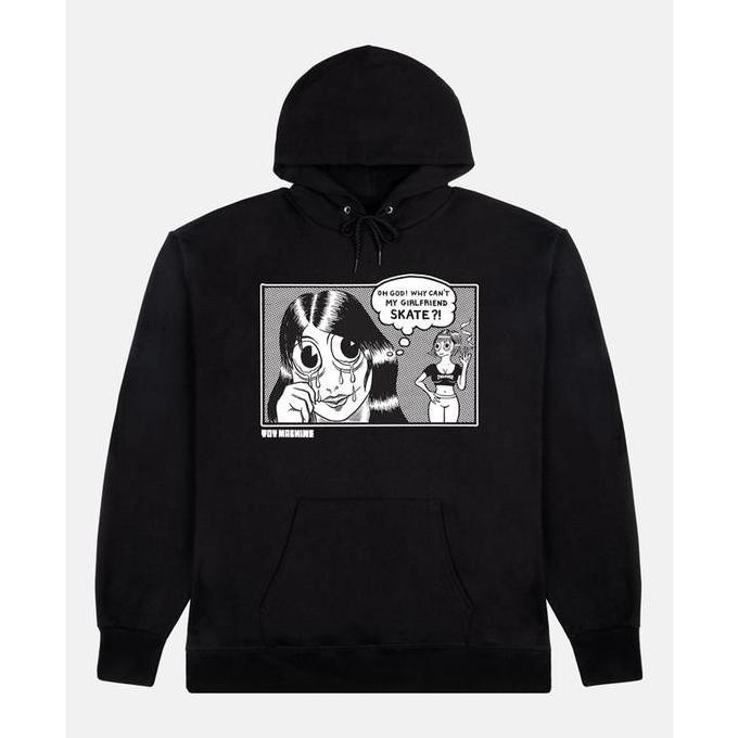 Grosir Thrasher X Toy Machine Girl Friend Hoodie Black