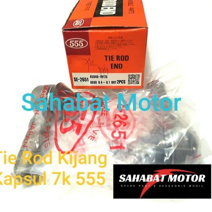Tie Rod Kijang Kapsul 7K Tie Rod End Kijang Kapsul 555 Japan Ori Terlengkap