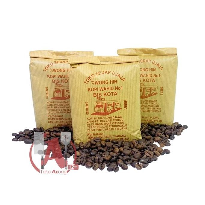 

ready stock Kopi Bis Kota 250gr ( ARABICA ) / Kopi Wong Hin ASLI Jatinegara