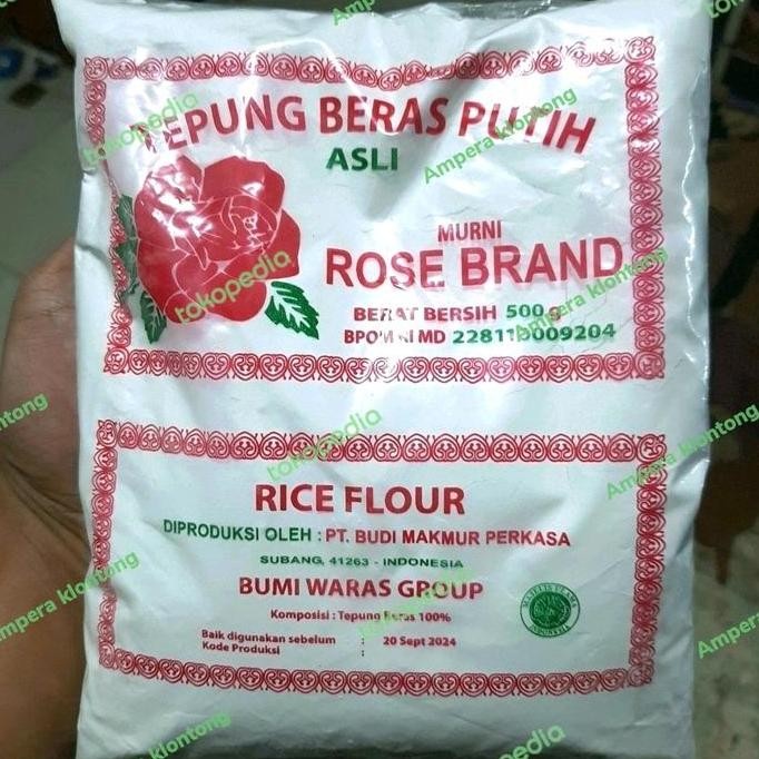 

Terlaris Tepung Beras Rose Breand 500Gr (1 Pcs)