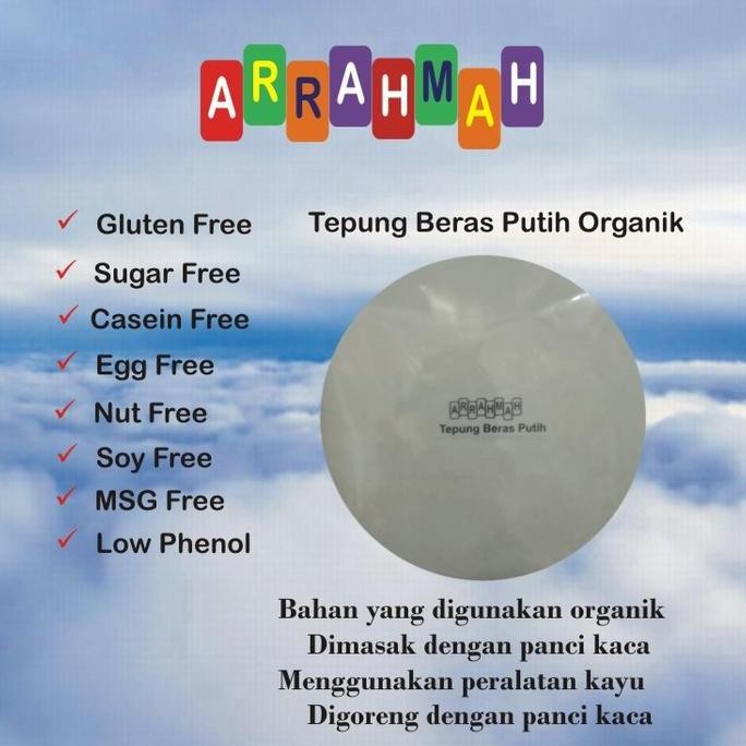 

Terlaris Tepung Beras Putih Organik / Arrahmah