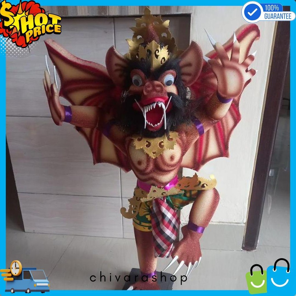 Ogoh-Ogoh Mini Raksasa Babi/Mainan Anak-Anak Murah Dari Bali Diskon