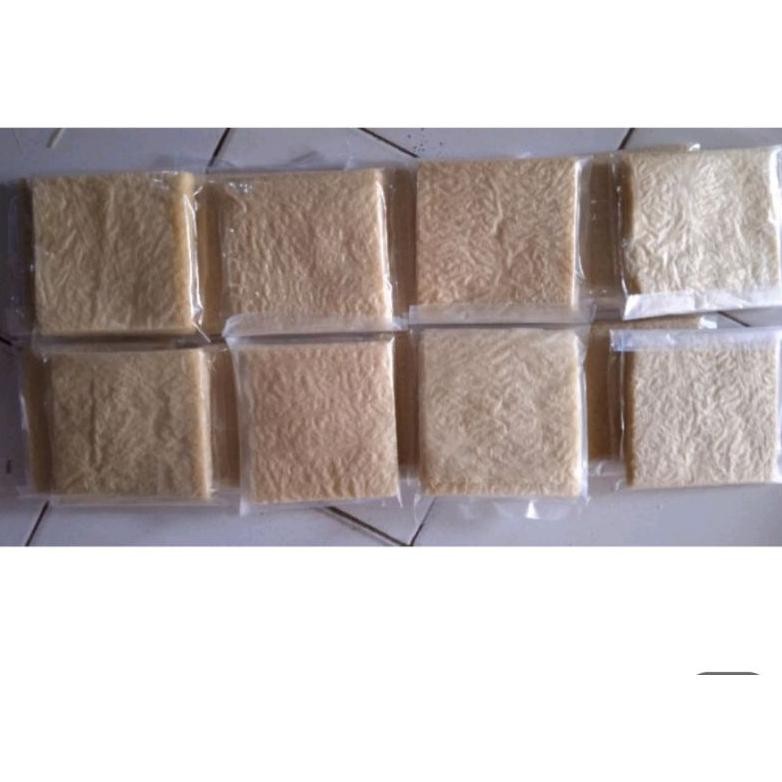 

TERBARU KULIT TAHU Halal Uk 12x12cm Warna MIX isi 50 Lembar MUI HALAL