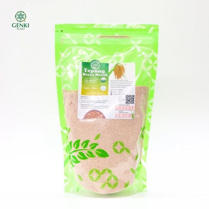 

Terlaris Tepung Beras Merah Lingkar Organik - 500 G