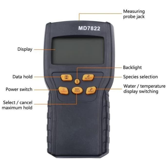 

Terlaris Belanja Grain Moisture Meter Md72 Ukur Kadar Air Md-72 Biji Bijian Beras Gandum Jagung Kedelai Tepung